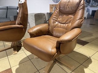 Relaxfauteuil, cognac